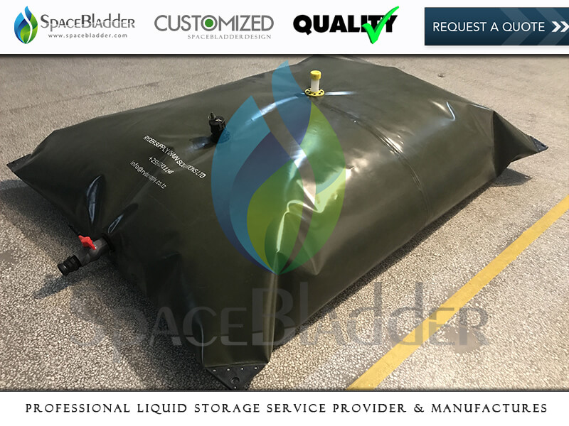 2000 Litre Collapsible Residential Water Bladders Water Storage Tanks 