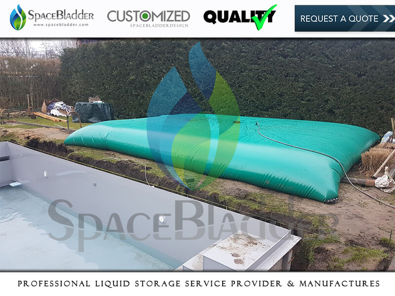 10000 Litre 20000 Litre Foldable Pool Water Storage Tanks Pool Bladder For Pool Refurbishing and Clean 