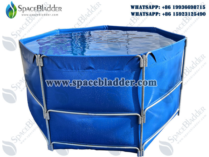 Collapsible Commercial  Circular Aquaculture Tanks 