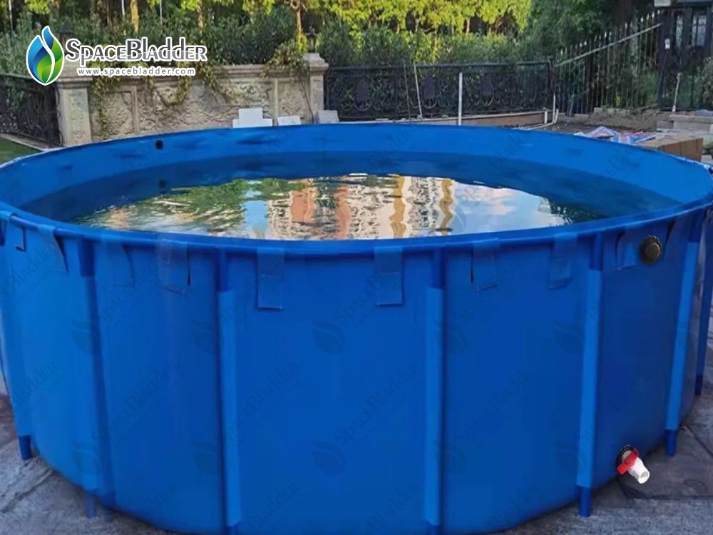 700L 1.2m*0.6m Indoor Plastic Fish Breeding Tank for Aquaculture
