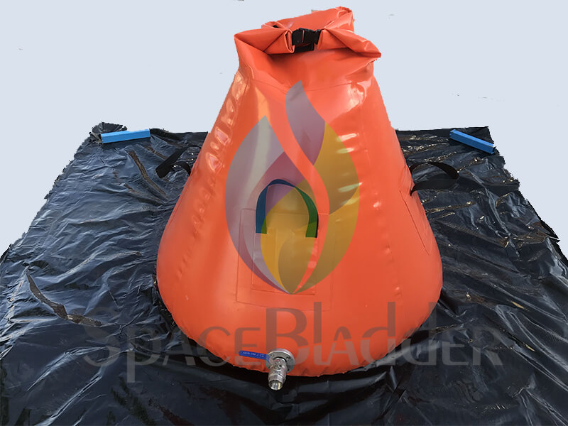 Customized Onion Shape Water Bladder Tank for Forest Fire Prevention