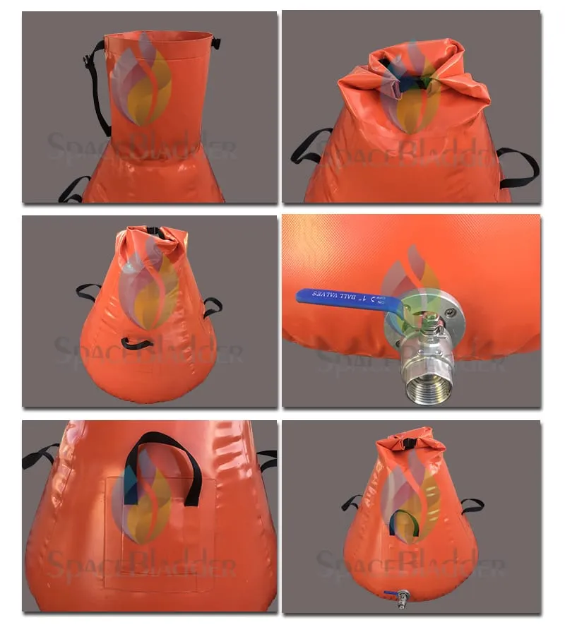 на заказ Onion Форма Water Bladder Tank для Forest Fire Prevention