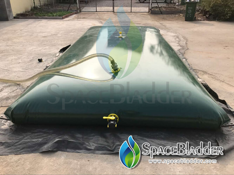 5000 Litre PVC Pillow Water Tanks Water Harvesting and Storage for Irrigation