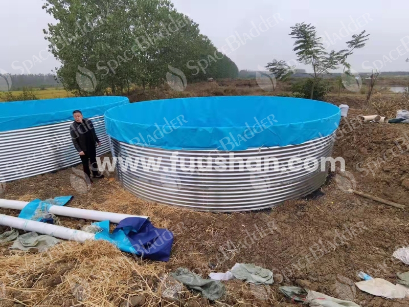 Collapsible Commercial Circular Aquaculture Tanks - Really Case Show - 1