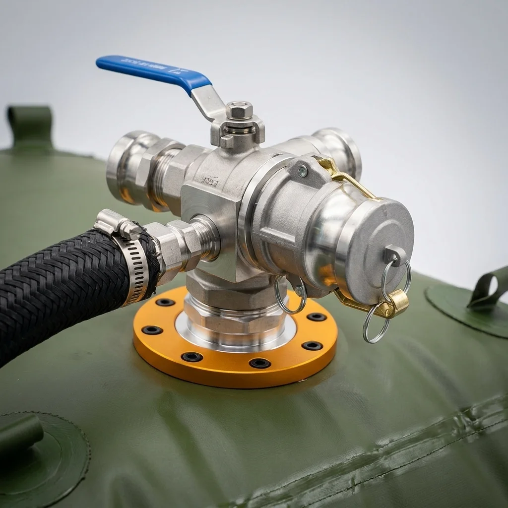 Marine Fuel Bladder Accessories Valves Fittings and Connectors marine fuel bladder accessories valves fittings and connectors
