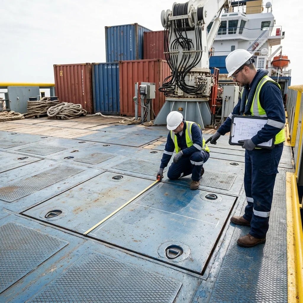 fuel bladder placement on limited marine deck space