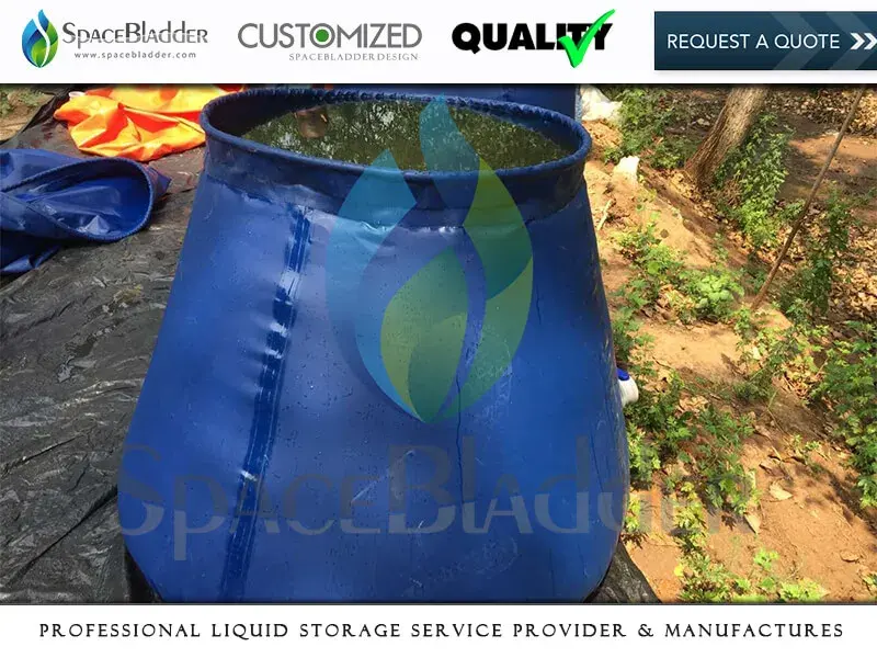 Self-Supporting Open Top Onion Shape Water Bladder Tanks for Fire Fighting - Onion Bladder Tanks product photo 3