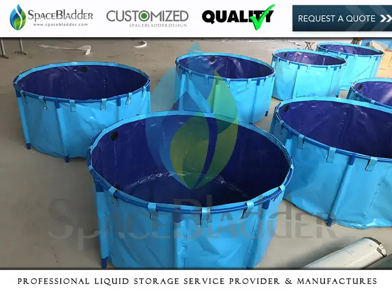 Custom-made PVC Tarpaulin Fish Farming Tanks - Fish Farming Tank product photo 2