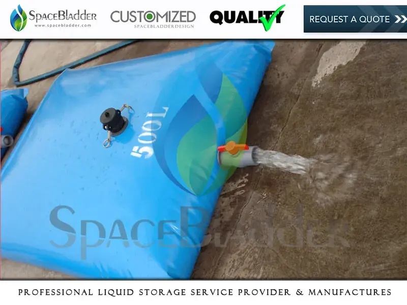 100 Litre 500 Litre Foldable PVC Small Water Tanks - Pillow Bladder Tanks product photo 3