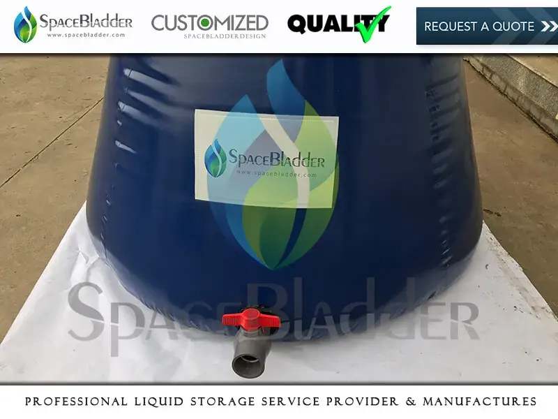 Onion Tank For Holding 1000lts Water to UK Customer - Onion Bladder Tanks product photo 2