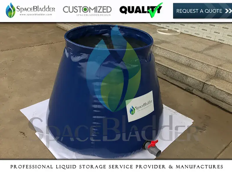 Onion Tank For Holding 1000lts Water to UK Customer - Onion Bladder Tanks product photo 3