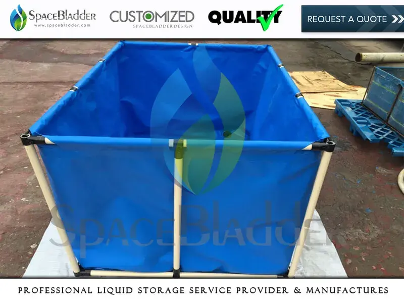 Small Size PVC TPU Galvanized Frame Support Water Tanks With Multi-purpose - Frame Support Tank product photo 2