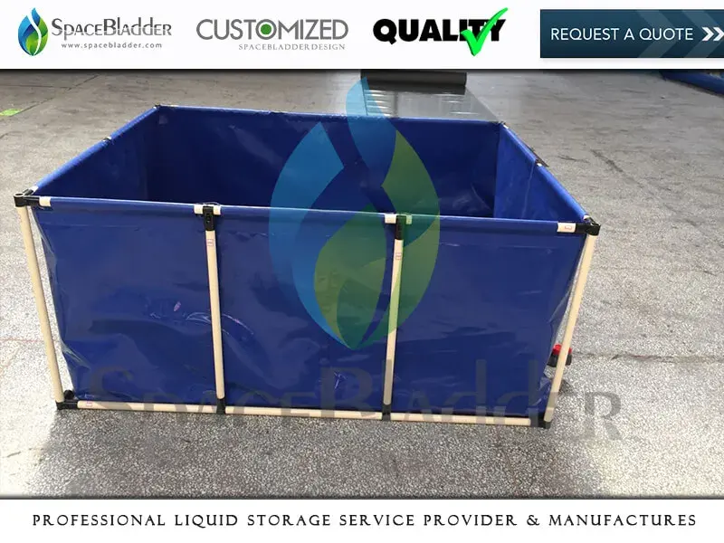Small Size PVC TPU Galvanized Frame Support Water Tanks With Multi-purpose - Frame Support Tank product photo 3