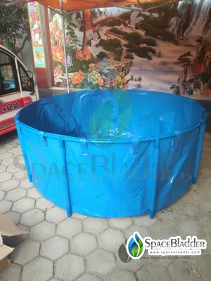 Каркасный резервуар 2500L 2*0.8M - кейс клиента image 1