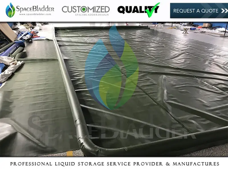 Customized PVC TPU Foldable Air Chamber Spill Berms - Spill Berms product photo 2