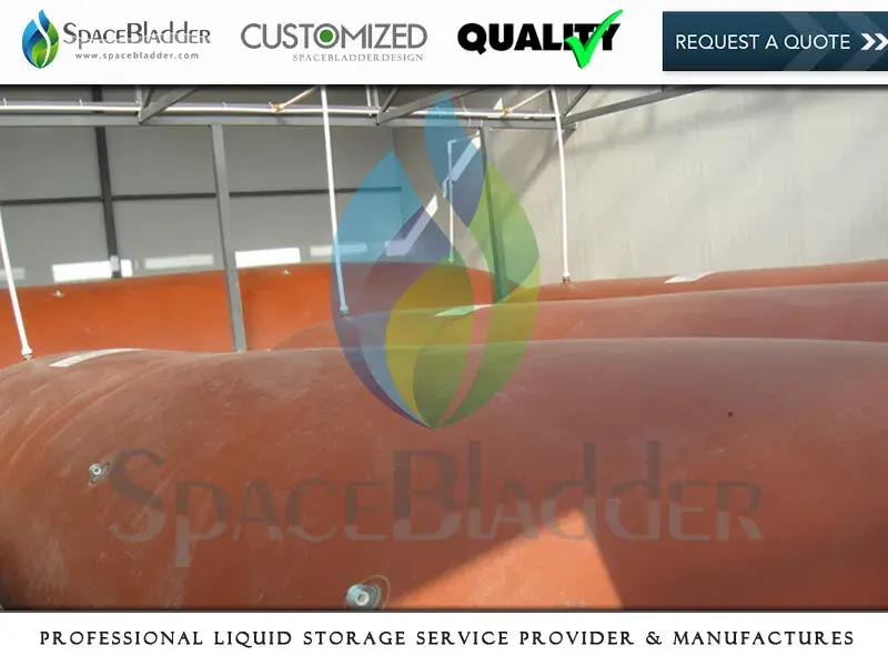 SpaceBladder 1m3-100m3 Moveable PVC Red Mud Biogas Storage Bag For Gas Storage and Transportation - Biogas Storage Bag product photo 3