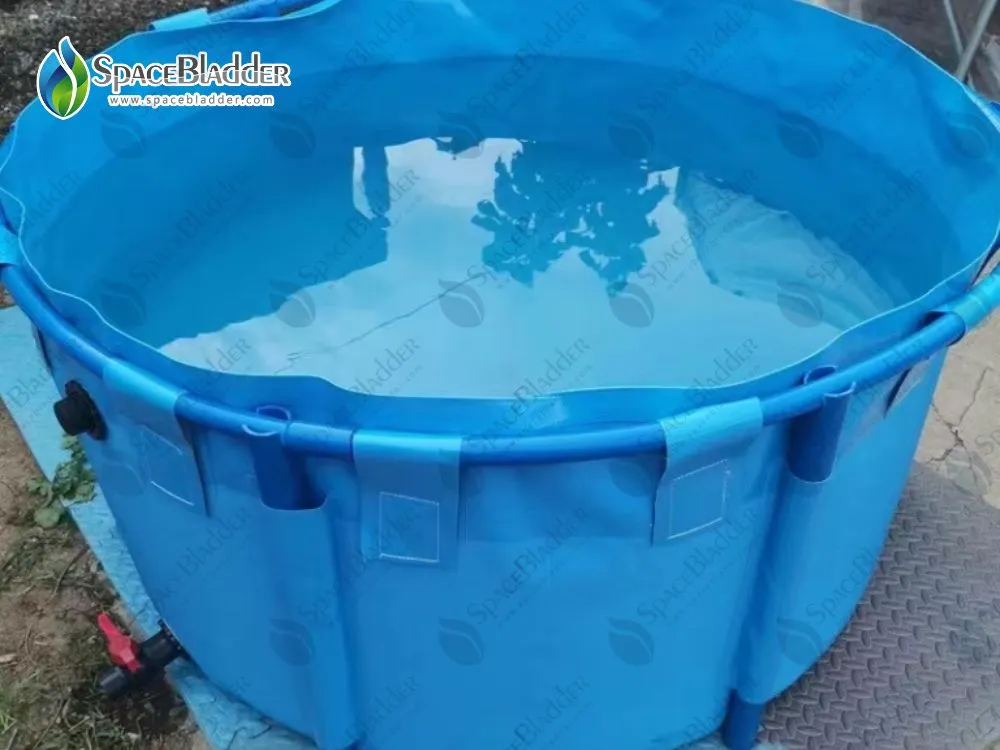 Внутренний резервуар 700L для рыбоводства 1.2m*0.6m - кейс клиента image 1