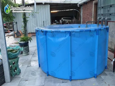 5000L 2.6*0.95m Fish Cultivation Aquaculture Tanks for Fish Growing 