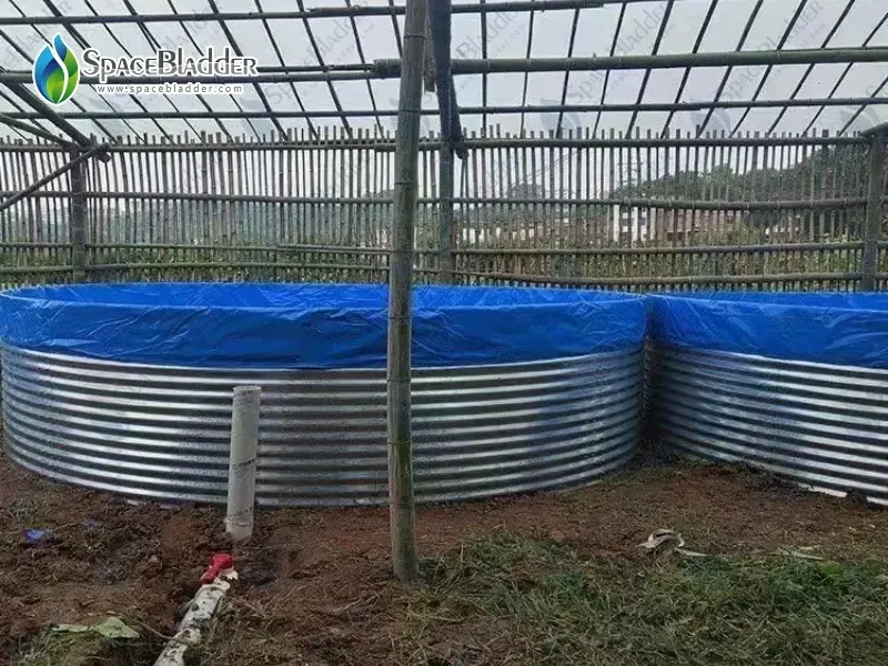 Customized Fish Farming Tank From Clients Feedback - customer case image 5