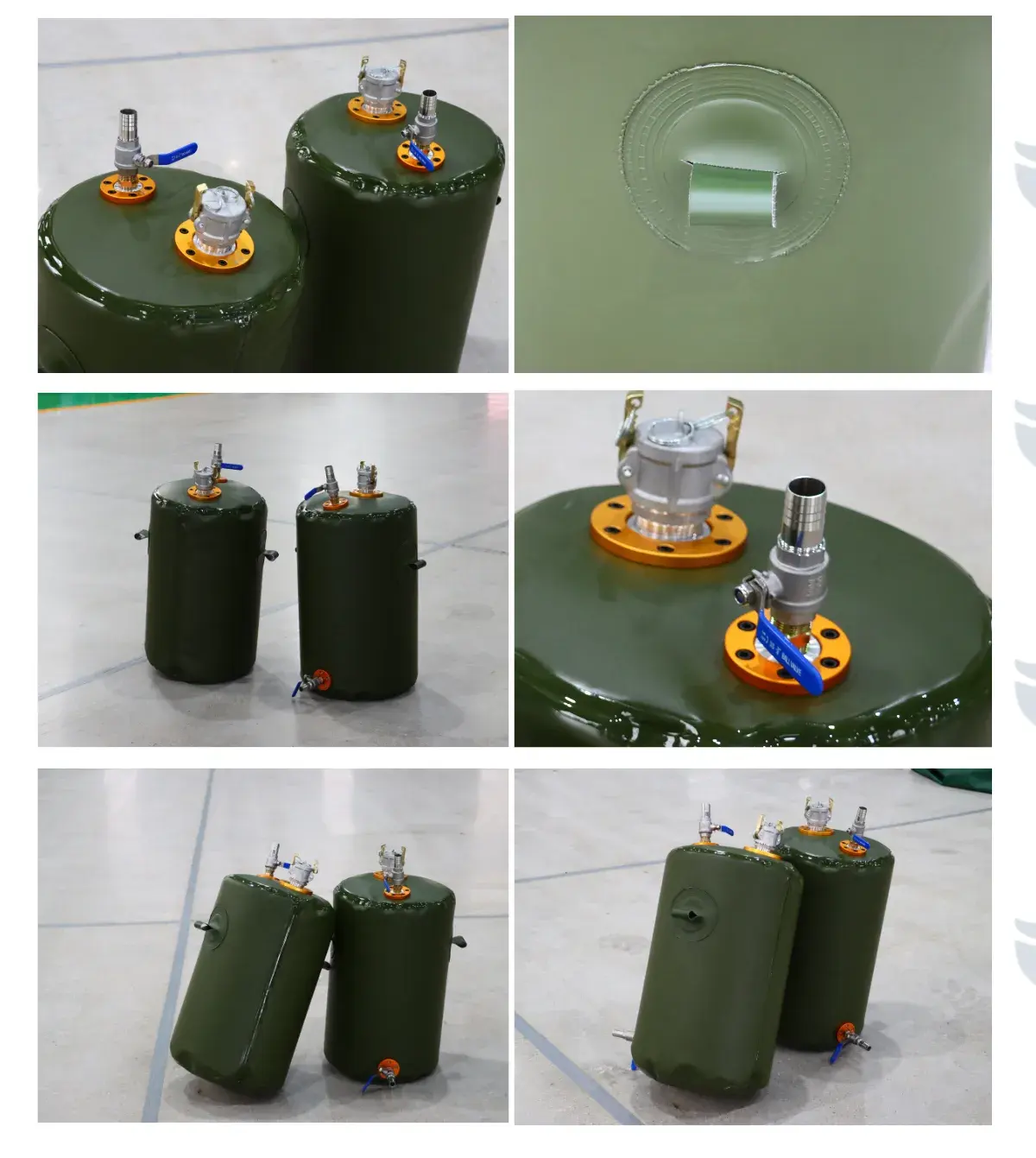 marine fuel bladder accessories valves fittings and connectors