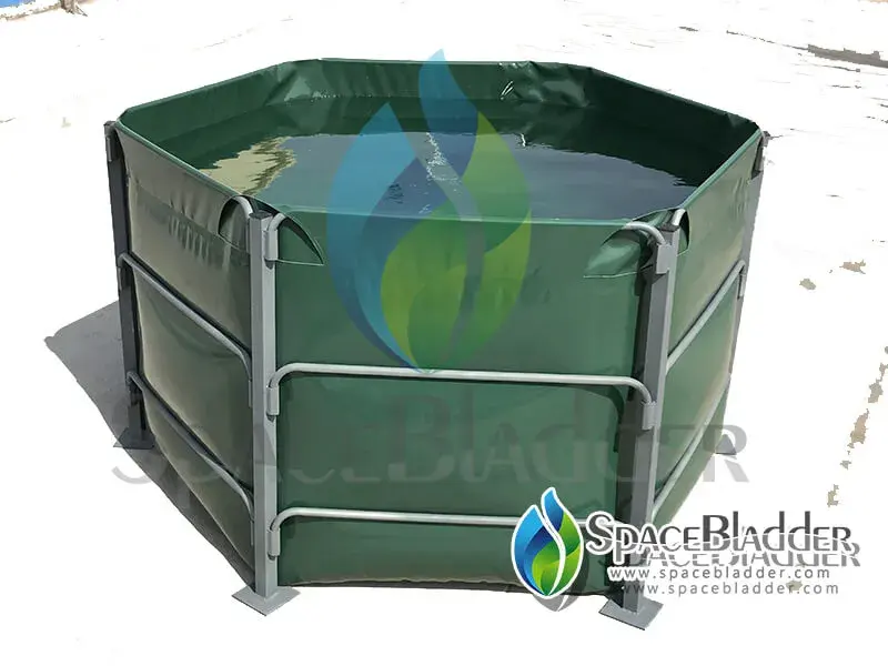 1000L Hexagon Frame Support Water Tank For Water Treatment